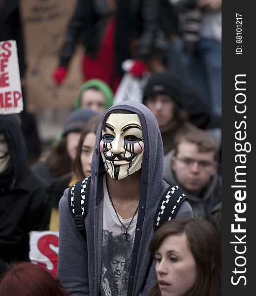 ACTA Protest on the streets of Dublin