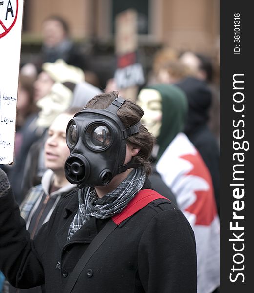 ACTA Protest on the streets of Dublin