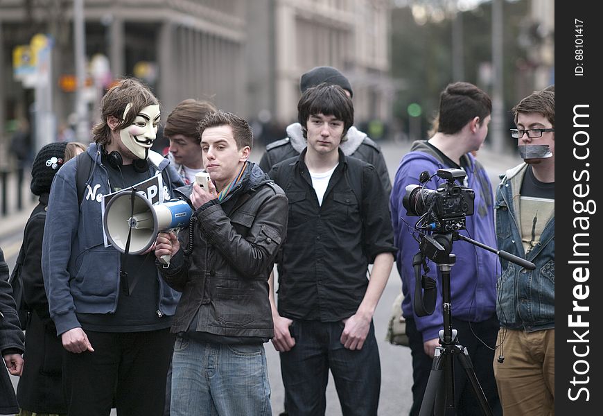 ACTA Protest on the streets of Dublin