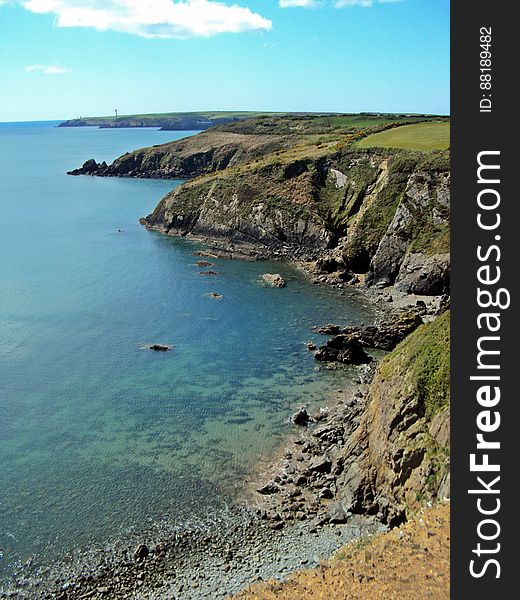 the Pembrokeshire Coast, in between Dale and St Ishmaels. the Pembrokeshire Coast, in between Dale and St Ishmaels