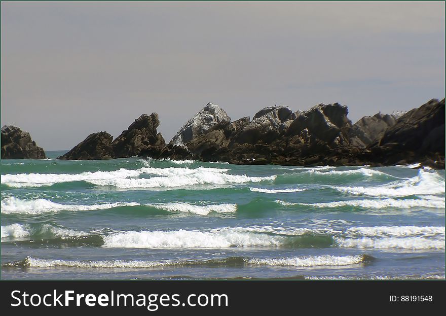 West Coast beaches of New Zealand &#x28;19&#x29;
