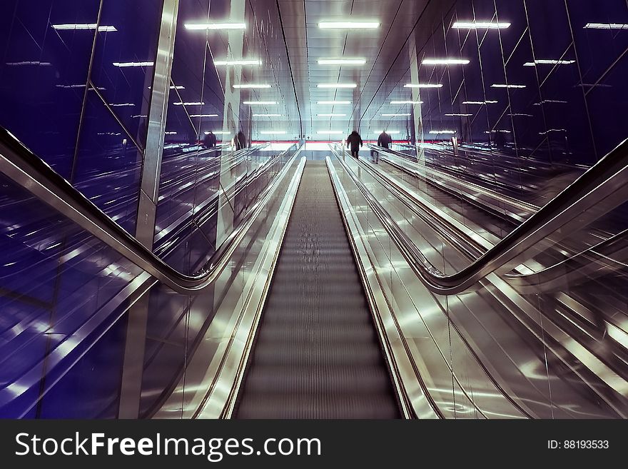 View of Escalator