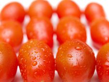 Red Cherry Tomatoes Royalty Free Stock Image