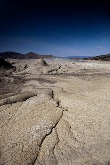 Mud Volcanoes In Buzau, Romania Royalty Free Stock Images Mud Volcanoes In Buzau, Romania Royalty Free Stock Images