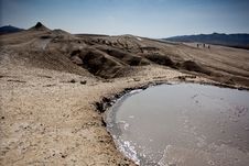 Mud Volcanoes In Buzau, Romania Royalty Free Stock Photos Mud Volcanoes In Buzau, Romania Royalty Free Stock Photos