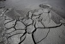 Mud Volcanoes In Buzau, Romania Royalty Free Stock Photos Mud Volcanoes In Buzau, Romania Royalty Free Stock Photos