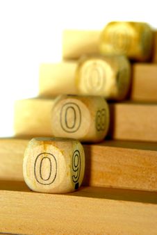 Wood Block Series Stock Image Wood Block Series Stock Image