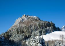 Hilltop Castle Royalty Free Stock Image Hilltop Castle Royalty Free Stock Image