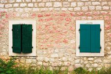 Shuttered Windows Stock Photos Shuttered Windows Stock Photos