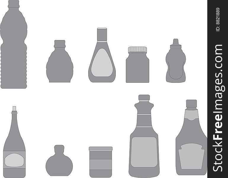 Jar, Container, Bottle, Spices