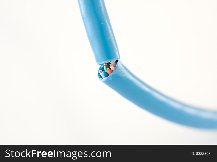 Broken networking cable
