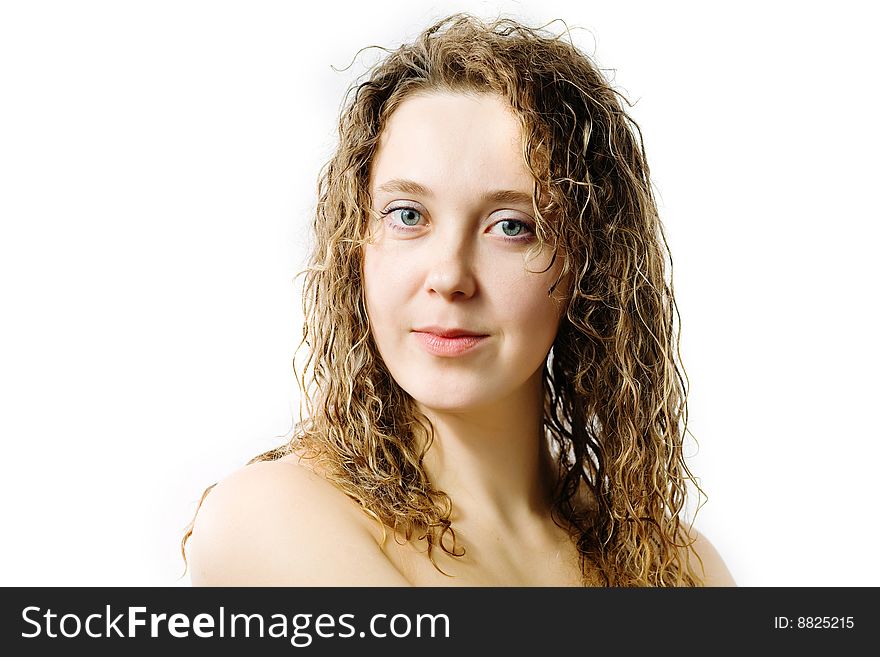 Stock photo: an image of a nice woman