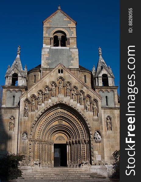 Old chuch in Budapest, Hungary. Old chuch in Budapest, Hungary