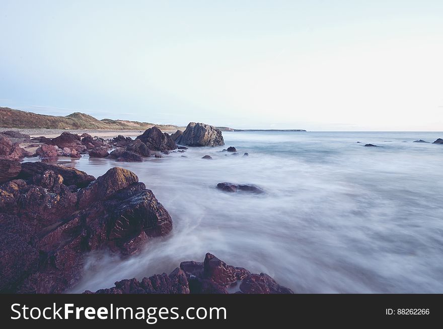 Rocky Ocean Coast