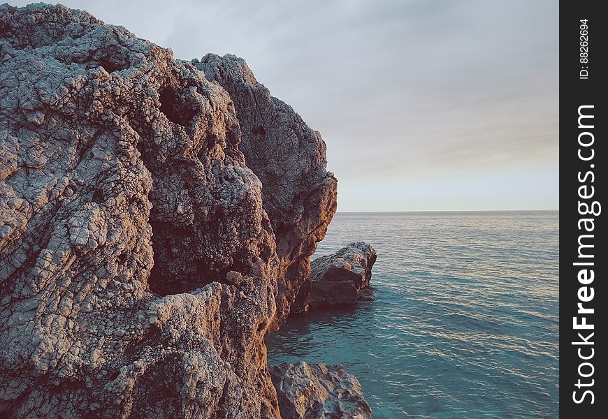 Rock Formation By Ocean