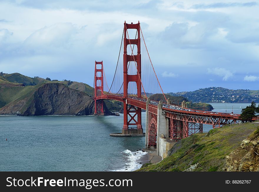 Golden Gate Bridge From The GG Overlook