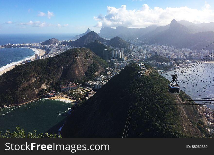 Sugar Loaf Mountain View &x28;PÃ£o De AÃ§Ãºcar&x29;, Rio De Janeiro, Brazil