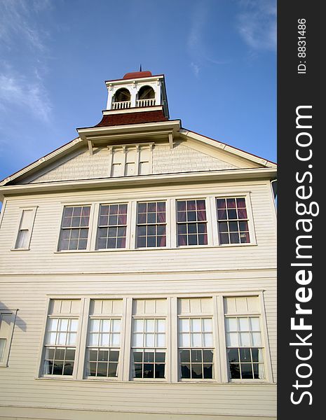 An old rural American schoolhouse built at the turn of the century. An old rural American schoolhouse built at the turn of the century.