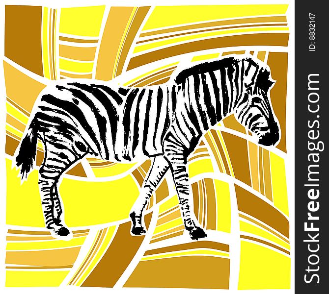 Zebra Design Vector