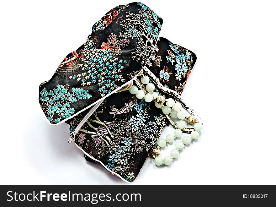 Oriental Jewelry Bag Holder Free Stock Images Photos 8833017 Oriental Jewelry Bag Holder