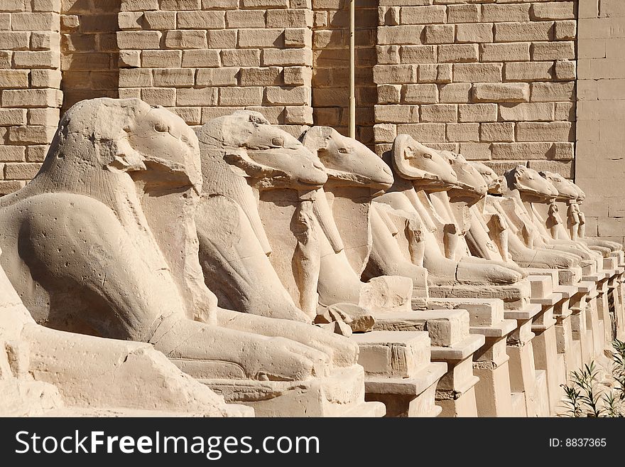 The gates of Karnak. Luxor , egypt