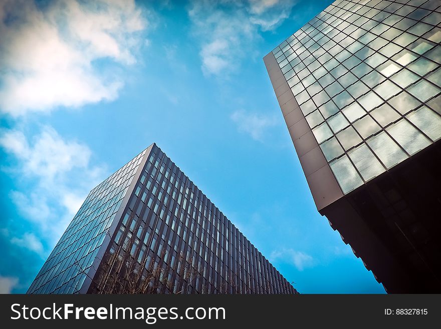 Grey Concrete Tower Building