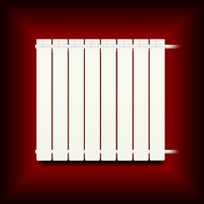 Hot Radiator Royalty Free Stock Photos Hot Radiator Royalty Free Stock Photos