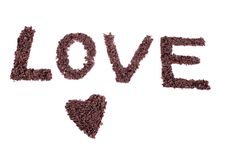 Chocolate Love Royalty Free Stock Images