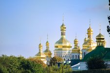Golden Church Domes Stock Images Golden Church Domes Stock Images