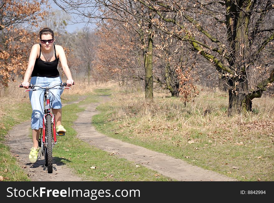 Biking Girl