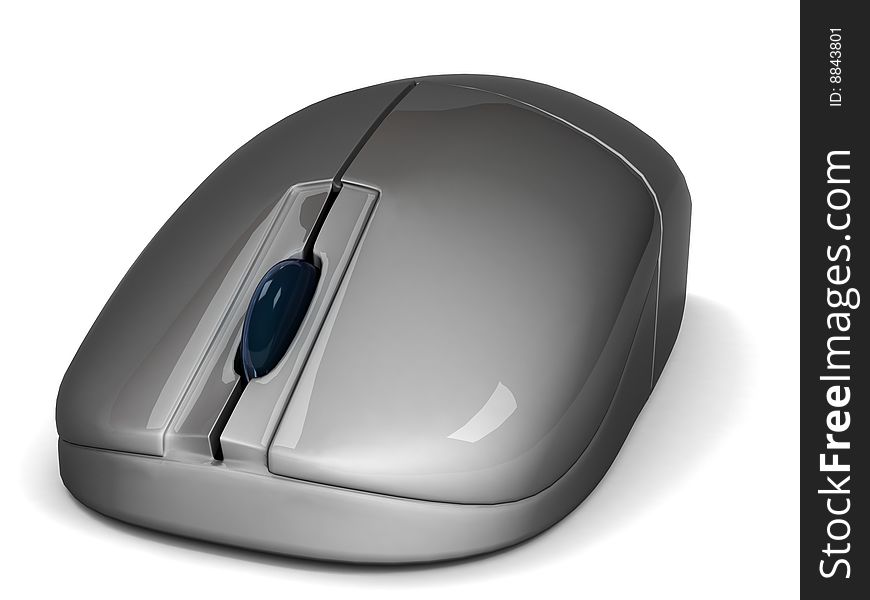 Three dimensional isolated electronic mouse. Three dimensional isolated electronic mouse