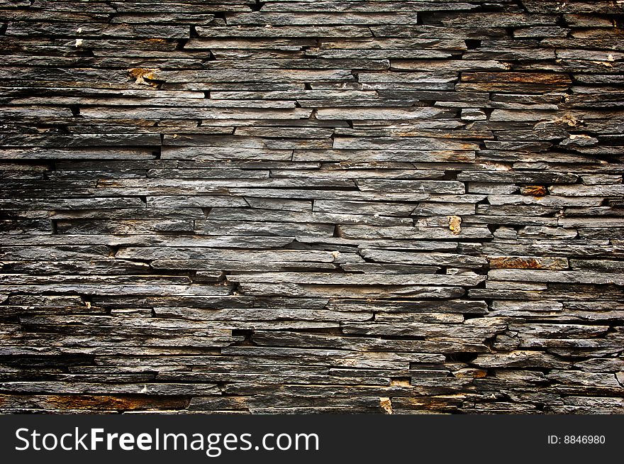 Background detail of  stone wall