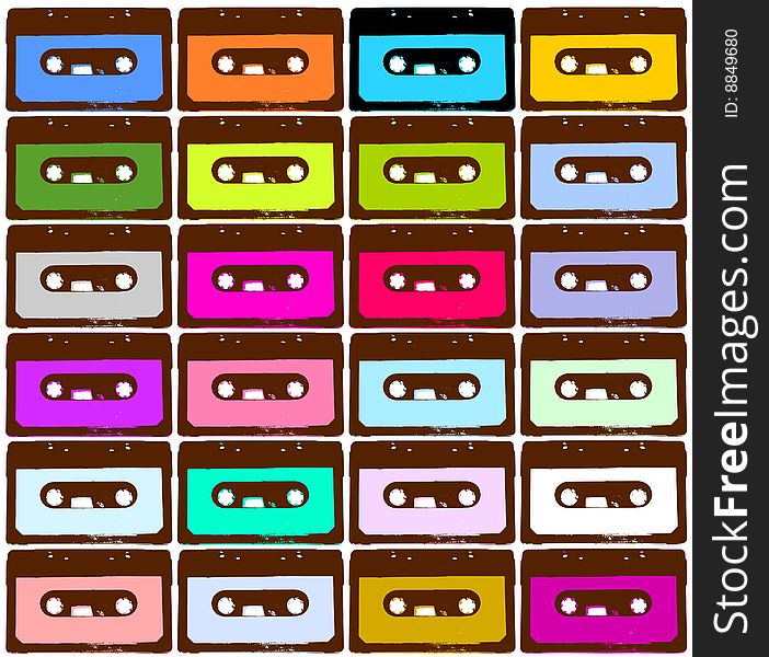 Colored Cassettes