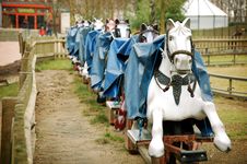 Carousel Horse Stock Photography