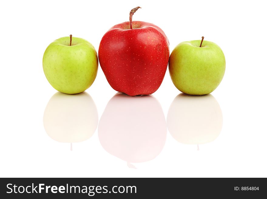 Isolated Apples