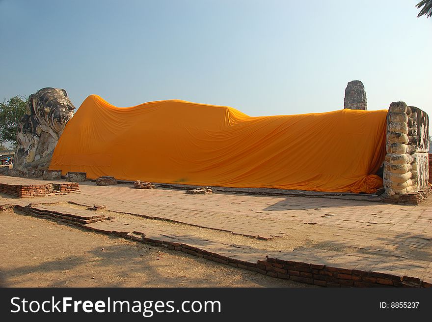 Buddha statue in Ayuthaya, Thailand