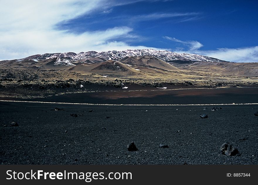 Volcanic Landscape in Argentina,Argentina