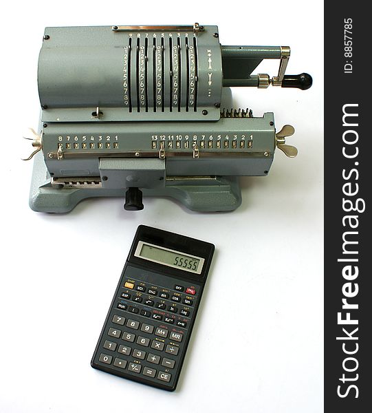 Old retro count machine felix-m