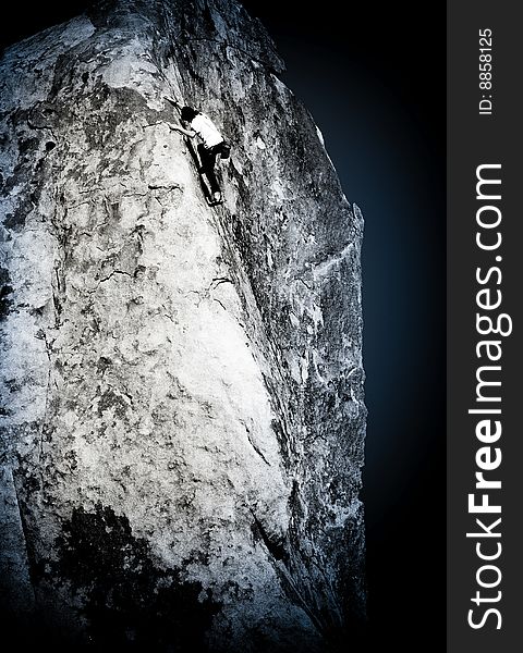 Rock Climber, Joshua Tree