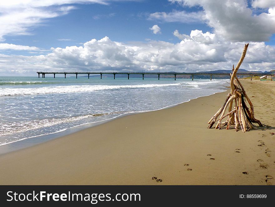 New Brighton Beach Christchurch NZ