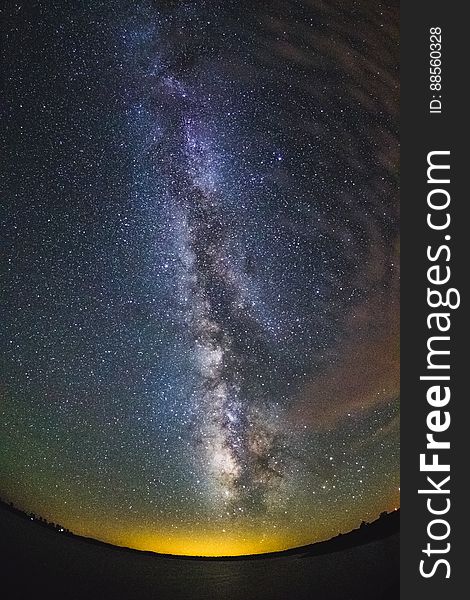 Milky Way viewed from the northern end of Ashurst Lake, south of Flagstaff. Post-processed using Lonely Speck&#x27;s tutorial for guidance: www.lonelyspeck.com/how-to-process-milky-way-astrophotogr. Milky Way viewed from the northern end of Ashurst Lake, south of Flagstaff. Post-processed using Lonely Speck&#x27;s tutorial for guidance: www.lonelyspeck.com/how-to-process-milky-way-astrophotogr...