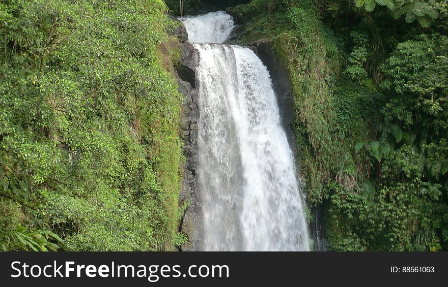 Dominica &x28;Caribbean&x29; - Trafalgar Falls - Morne Trois Pitons NP