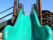 Looking Up The Slide Royalty Free Stock Photo Looking Up The Slide Royalty Free Stock Photo