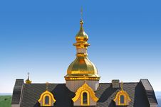 Domes Of Churches. Stock Images Domes Of Churches. Stock Images