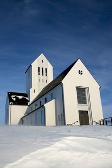 Icelandic Church Stock Photo Icelandic Church Stock Photo