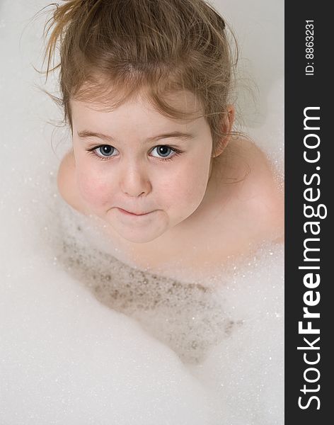 Child In The Bath