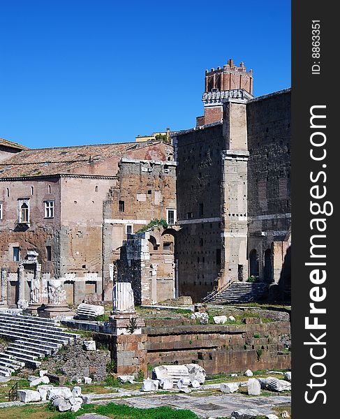 Augustus Forum in Rome (Italy)