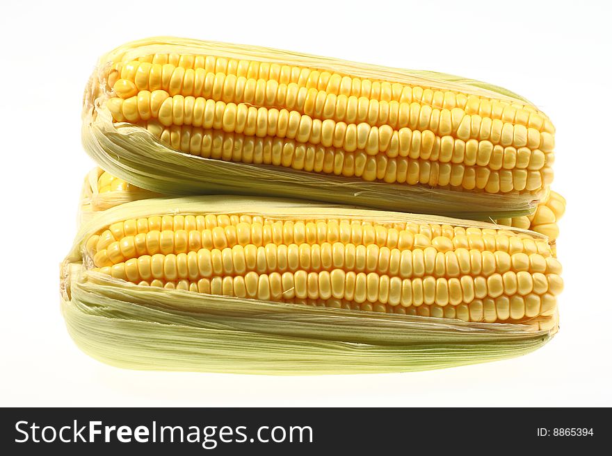 There are some fresh corns