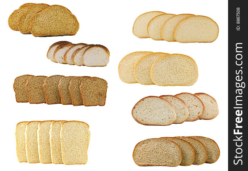 A on assortment of baked bread