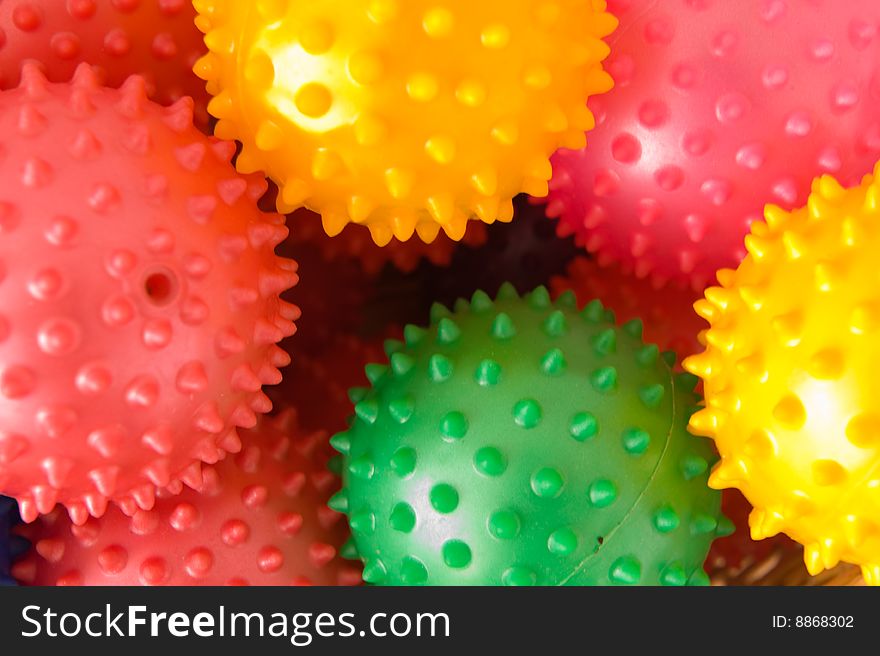 Colored balls latex babys toys